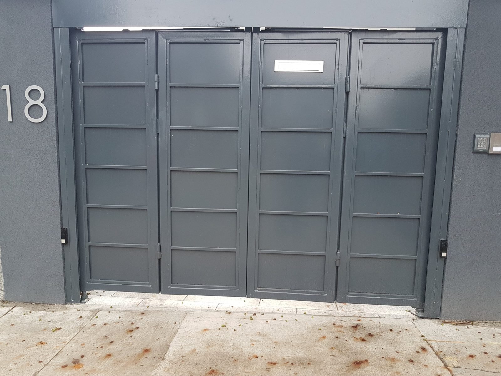 Bi-fold gates like these for homes in Dungannon